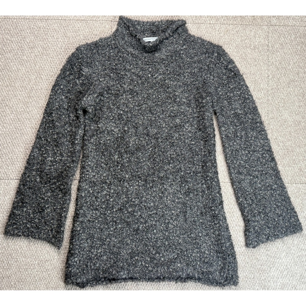 Giorgio Armani Women's Vtg Mohair Blend Long Sleeve High Neck Sweater Size 28